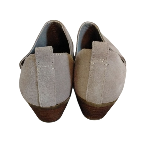 Joie Rowen Cutout Pointed Toe Western Booties Tan Suede Ankle Boots Sz 10 M - Picture 6 of 11